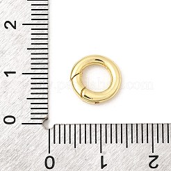 Brass Spring Gate Rings&nbsp;KK-I364-34G