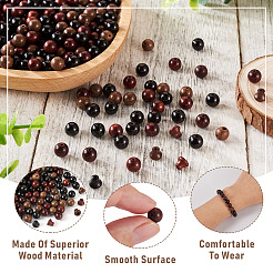 9 Styles Buddha Wood Beads&nbsp;WOOD-KS0001-19