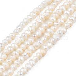 Natural Cultured Freshwater Pearl Beads Strands&nbsp;PEAR-N013-02B