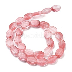 Cherry Quartz Glass Beads Strands&nbsp;G-P559-B03-01