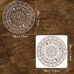 PET Hollow Out Drawing Painting Stencils&nbsp;DIY-WH0391-0011