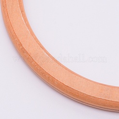Wooden Flat Round Shape Purse Handle&nbsp;AJEW-WH0188-18B