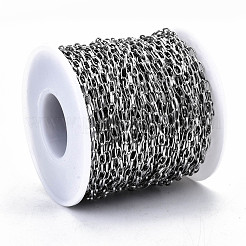 Tarnish Resistant 304 Stainless Steel Paperclip Chains&nbsp;CHS-S008-002P