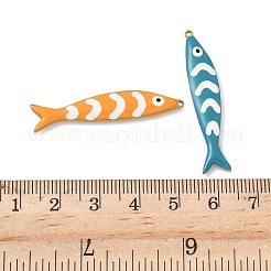 201 Stainless Steel Enamel Pendants&nbsp;STAS-I339-01G