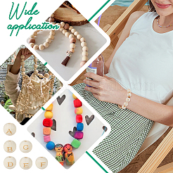 Wood Beads&nbsp;WOOD-WH0048-03A