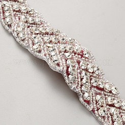 Alloy Rhinstone Chain Belt&nbsp;AJEW-WH20072-39C