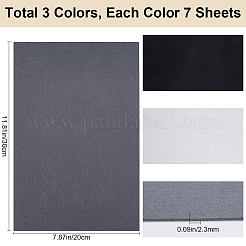 21Pcs 3 Colors Non Woven Felt Fabric&nbsp;SENE-CP0001-01A