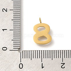 Ion Plating(IP) 304 Stainless Steel Micro Pave Cubic Zirconia Pendants&nbsp;STAS-H228-01G-08