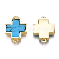 Brass Connector Charms&nbsp;KK-N233-172B-01C