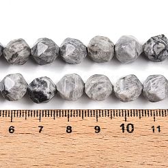 Natural Map Stone/Picasso Stone Beads Strands&nbsp;G-T141-03A