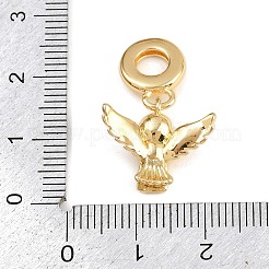 Brass European Dangle Charms&nbsp;KK-N271-33G