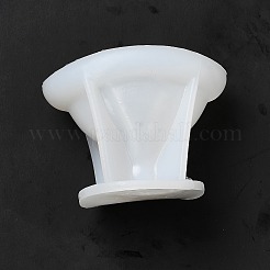 3DクリスマスハットDIYキャンドルシリコンモールド  香りのよいキャンドル作りに  ホワイト  8.8x7.5cm  内径：8x7のCM&nbsp;LS-CAND-B002-08