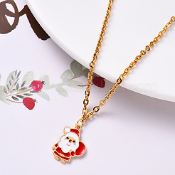 合金エナメルチャーム  クリスマスのために  ライトゴールド  ミックスカラー  17~29x11~18.5x1~6mm  穴：1.4~2mm  20個/セット&nbsp;ENAM-YW0001-14