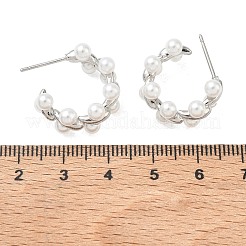 Brass Stud Earrings for Women&nbsp;EJEW-A168-21P