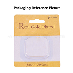 Brass Micro Pave Clear Cubic Zirconia Pendants&nbsp;X-KK-G415-13G