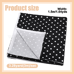 3M Polyester Polka Dot Fabric&nbsp;DIY-NB0014-80A