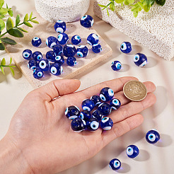 60Pcs Handmade Lampwork Beads&nbsp;LAMP-PJ0001-04