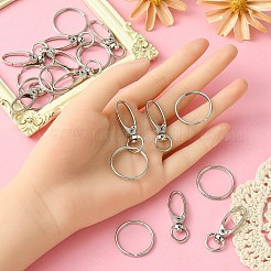 10Pcs Iron Swivel Snap Hooks Clasps&nbsp;IFIN-YW0003-39