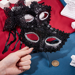 2Pcs 2 Styles Plastic Masquerade Masks for Cosplay Party Costume Accessory&nbsp;FEPA-TA0001-02B
