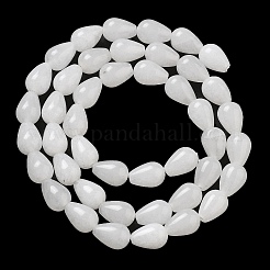 Natural White Jade Beads Strands&nbsp;G-B106-A31-01