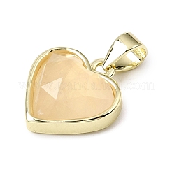 Natural Rose Quartz Charms&nbsp;G-E538-02G-07