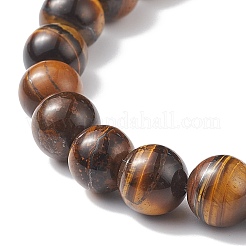 Natural Tiger Eye Stretch Bracelet&nbsp;BJEW-JB08747-03