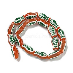Handmade Transparent Glass Beads&nbsp;GLAA-N0028-02F