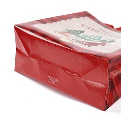 Christmas Theme Laminated Non-Woven Waterproof Bags&nbsp;ABAG-B005-02B-01