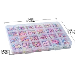 Craft Style Acrylic Beads Sets&nbsp;MACR-FS0001-68