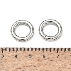変色防止304ステンレススチールスプリングゲートリング  Oリング  リング  ステンレス鋼色  18x3.3mm  内径：11mm&nbsp;X-STAS-D070-01P