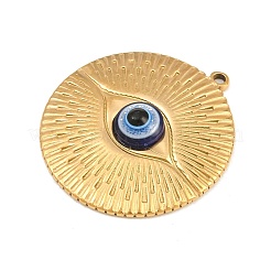 304 Stainless Steel with Blue Resin Pendants&nbsp;SA-CBABA5E-26G