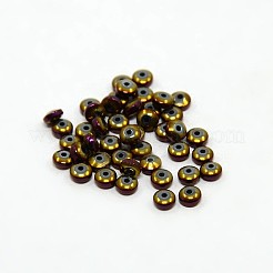 Electroplate Non-magnetic Synthetic Hematite Beads Strands&nbsp;G-J216C-09