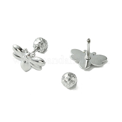 Non-Tarnish 304 Stainless Steel Ear Studs&nbsp;EJEW-Q801-10P