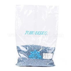 TOHOラウンドシードビーズ  日本製シードビーズ  （782)つの内側の色のabクリスタル/カプリの裏地  8/0  3mm  穴：1mm  約10000個/ポンド&nbsp;SEED-TR08-0782