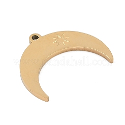 304 Stainless Steel Pendants&nbsp;STAS-I325-005G