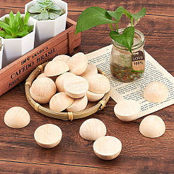 Unfinished Natural Wood Cabochons&nbsp;WOOD-GF0001-13E