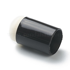 プラスチック製の指スポンジ  クラフトスポンジダウバー  塗装用  インク  カード作り  コラム  ミックスカラー  32x18mm&nbsp;AJEW-I058-01