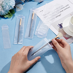 90Pcs 6 Styles PVC Transparent Plastic Resealable Bags&nbsp;ABAG-BC0001-38