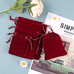 5 Style Rectangle Velvet Pouches&nbsp;TP-LS0001-01D