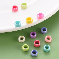 Opaque Acrylic European Beads&nbsp;TACR-S153-41I