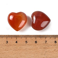 Natural Carnelian(Dyed & Heated) Heart Love Stone&nbsp;GG-CBAA0EE-03-05