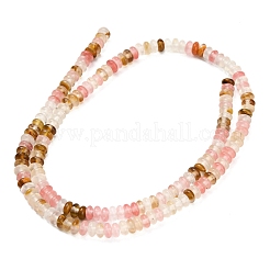 Watermelon Stone Glass Beads Strands&nbsp;G-Z110-B06-2x4mm