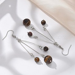 Natural Gemstone Dangle Earrings Sets&nbsp;EJEW-JE02813