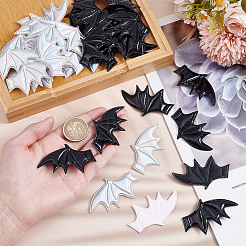 40Pcs 4 Styles Leather Bat's Left Wing Ornament Accessories&nbsp;DIY-GO0002-44