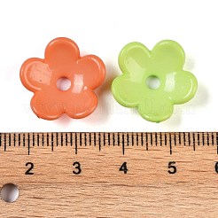Opaque Acrylic Beads Caps&nbsp;OACR-B025-03