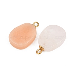 304 Dyed Natural Gemstone Pendants&nbsp;STAS-A135-12G