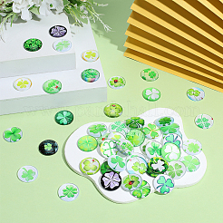 50Pcs Glass Cabochons&nbsp;FIND-SP0005-80
