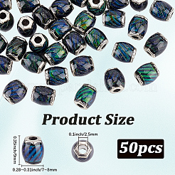 50Pcs Glass Beads&nbsp;GLAA-PA0001-44