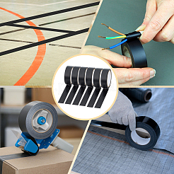 PVC Safety Tape&nbsp;DIY-WH0504-918A