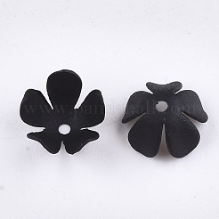 Spray Painted Eco-Friendly Iron Bead Caps&nbsp;X-IFIN-T009-08A